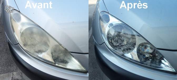 Rénovation phares Peugeot 207 à Cluses